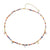 Kids Collection Gold & Enamel Tiny Charms Rainbow Zircon Necklace