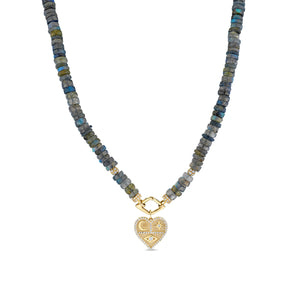 Labradorite, gold, and silver necklace￼ – evan knox designs