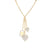 Gold & Diamond Multi XL Heart Necklace