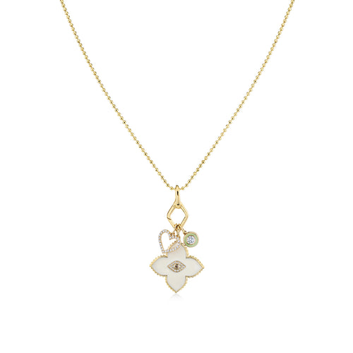 14k Gold Multi-Charm Necklaces - Sydney Evan