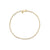 Gold & Diamond Bezel Chain Bracelet