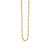 14k Gold Flat Oval Link Chain