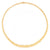 Pure Gold Graduated Marquise Eye Eternity Necklace