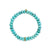 Gold & Diamond 8mm Tiny Daisy Rondelle on Turquoise