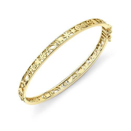 Stackable Gold Bangle – Ring Concierge