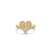 Gold & Diamond Small Heart Tricon Signet Ring
