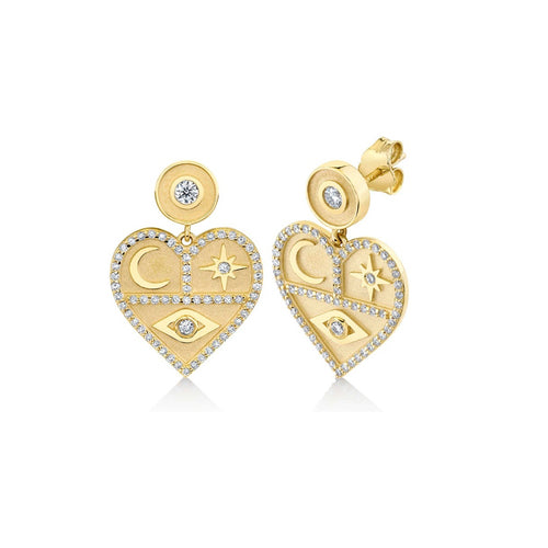 Forevermark Icon™ Collection Stud Earrings in two gold colors | Forevermark