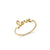 14k Gold Script Rings - Sydney Evan