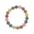 Gold Rainbow Daisy Eternity Bracelet