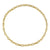 Gold & Diamond Large Round Rectangle Link Eternity Necklace
