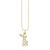 Gold and Diamond Y'all Necklace