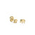 Gold Plated Sterling Silver Elephant Stud Earrings