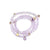 Gold & Diamond Lavender Wrap Bracelet