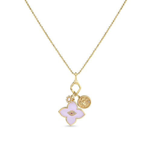 14k Gold Multi-Charm Necklaces - Sydney Evan