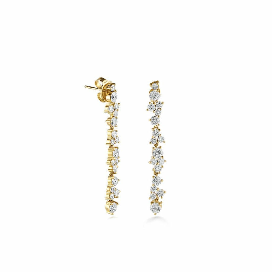Shop Sydney Evan 14k Gold & Diamond Cocktail Linear Earrings
