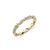 Gold & Diamond Small Cocktail Eternity Ring