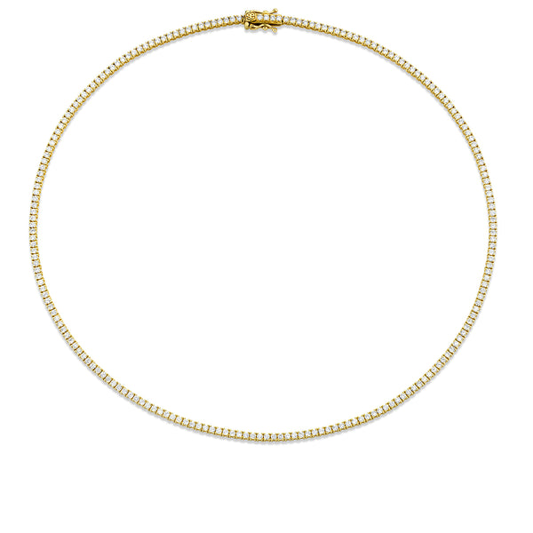 Sydney Evan | Shop Sydney Evan 14K Gold & Diamond Gold Digger Necklace