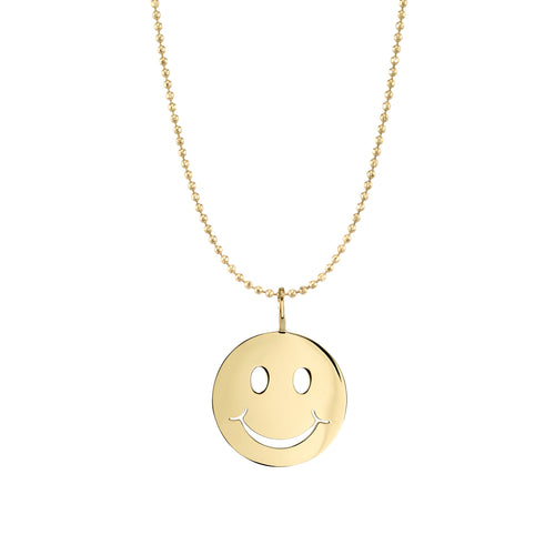 14k Gold Happy Face Jewelry Collection - Sydney Evan