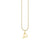 Pure Gold Tiny Initial Charm