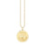 Gold & Diamond Luck and Protection Coin Charm