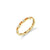 Gold & Gemstone Baguette and Bezel Eternity Ring