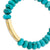 Gold & Diamond Luck Tableau on Turquoise