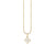 Kids Collection Gold & Diamond Mini Moroccan Flower Necklace