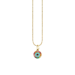 Shop Sydney Evan 14k Gold & Enamel Small Heart Charm