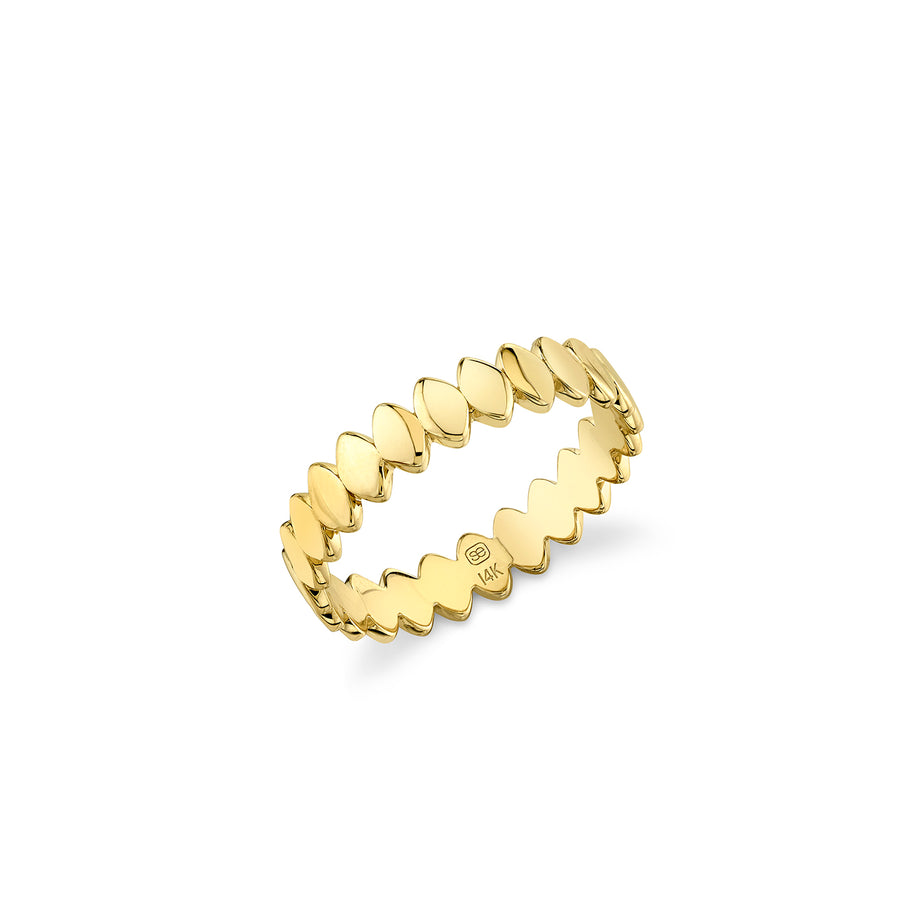 Pure Gold Marquise Eye Eternity Ring - Sydney Evan Fine Jewelry