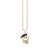Gold & Diamond French Happy Face Charm