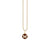 Kids Collection Gold & Enamel Tiny Butterfly Medallion Necklace