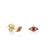 Kids Collection Gold & Enamel Mini Eye Stud