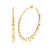 Pure Gold 20th Anniversary Icon Supersize Hoops