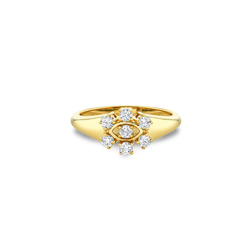 Fine 14k Gold Signet Rings - Sydney Evan