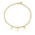 Pure Gold Multi-Charm Anklet