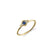 Gold & Diamond Baby Evil Eye Ring