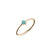 Gold & Enamel Mini Starburst Ring