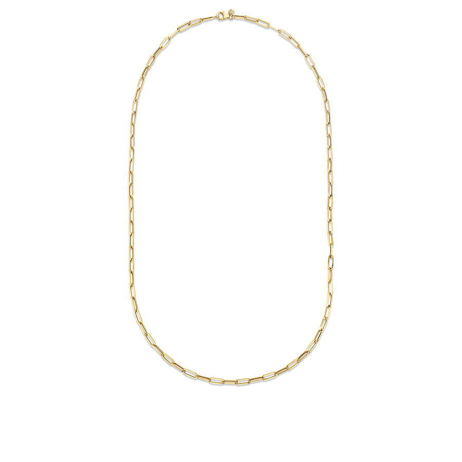 14k Gold Paperclip Chain - Sydney Evan Fine Jewelry