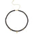 Gold Evil Eye Link & Multi Bezel Diamond Rondelle Beaded Necklace