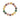 Gold & Rainbow Happy Face Eternity Bracelet - Sydney Evan Fine Jewelry