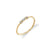 Gold & Diamond Baguette & Bezel Ring