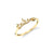 Gold Plated Sterling Silver Taken Ring