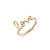 Pure Gold Love Ring