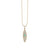 Kids Collection Gold & Diamond Enamel Surfboard Necklace