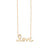 Gold Pure Large Love Necklace