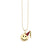 Gold & Ruby Party Hat Happy Face Charm