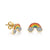 Kids Collection Gold & Diamond Rainbow Stud